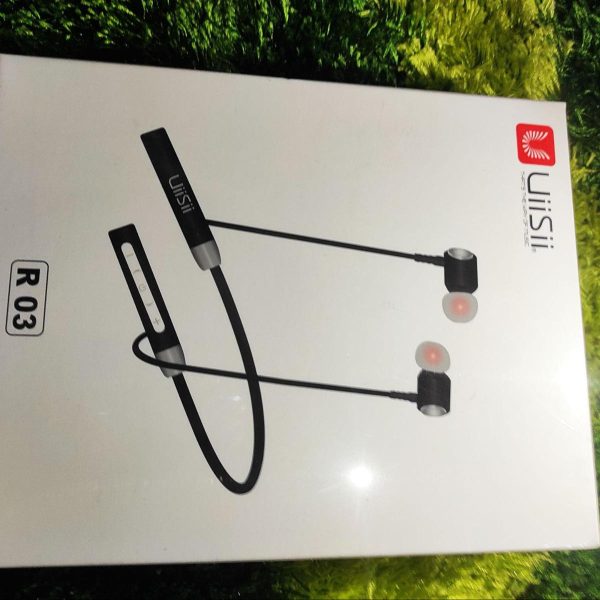 uiisii r03 wireless bluetooth neckband heavy bass