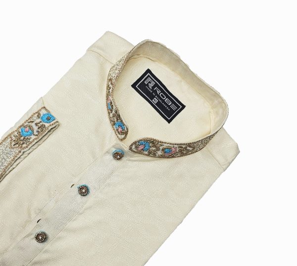 indian cotton gorgeous karchupi panjabi
