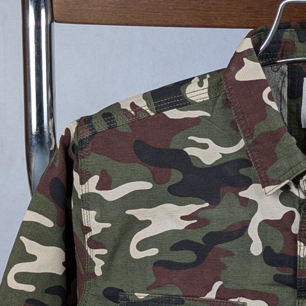 fashionable casual shirt for men (army)