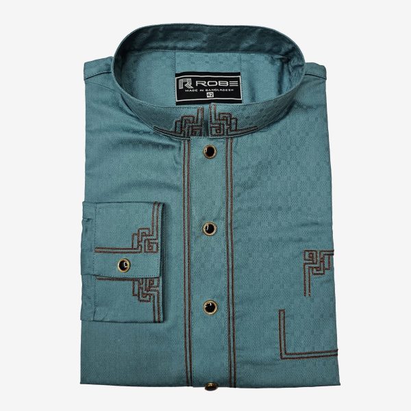 indian exclusive embroidery panjabi