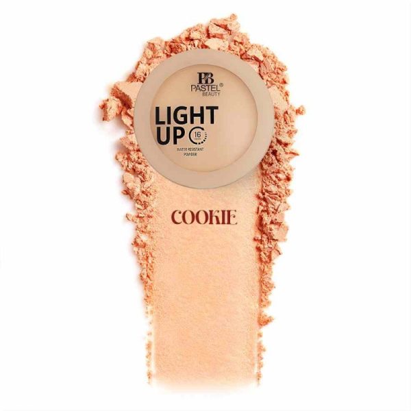 pastel beauty light up water resistant powder. (cookie)