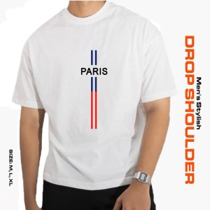 men's stylish drop shoulder t shirt