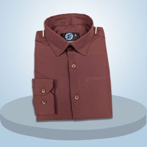 Premium China Micro Stig Shirt (Formal / Casual) (Coffee)