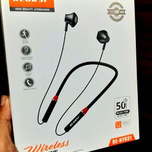 recrsi re ny031 bluetooth wireless,waterproof neckband with 50 hours charging backup