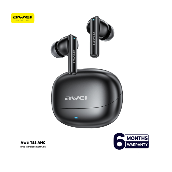 awei t88 anc bluetooth earphone