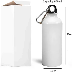 water bottle white 500 ml