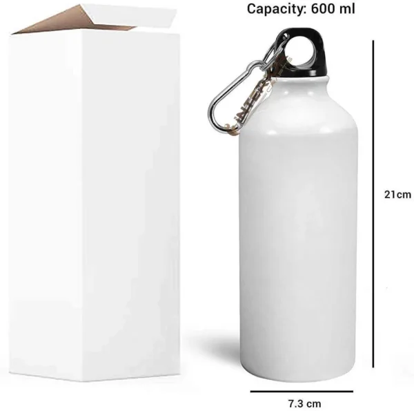 water bottle white 500 ml