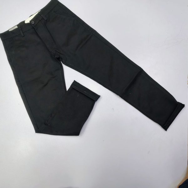 men's gabardine pant (black color)