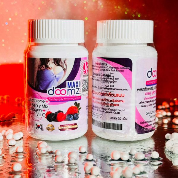 maxi doomz anti aging & whitening active capsules