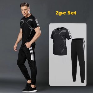 stylish sports t shirt & trouser (2pc set)
