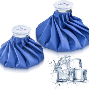ice bag, hot & cold therapy reusable for injuries pain relief, 9 inch, royal blue