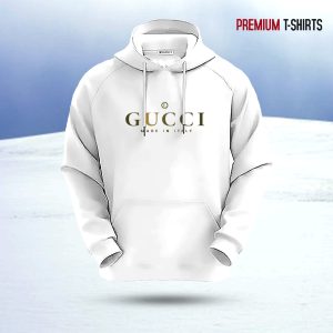 "gucci" islamic hoodie (white)