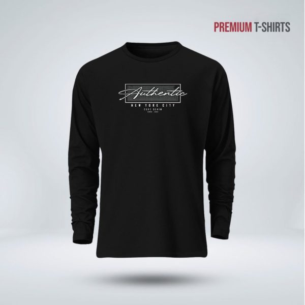 men's full sleeve (authentic) t shirt