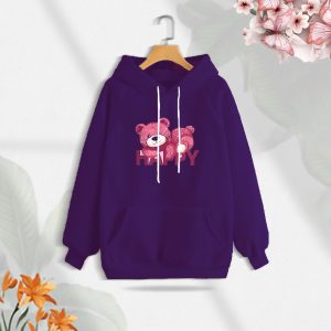 premium comfortable (happy) ladies winter hoodie