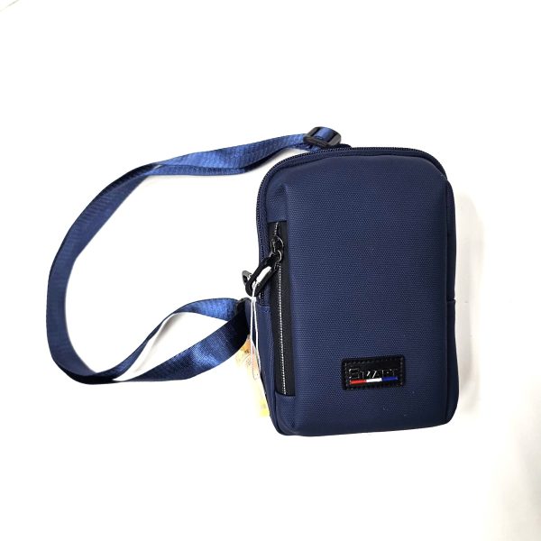 square men bags fashion solid color zipper canvas crossbody bag all match simple phone bag lady