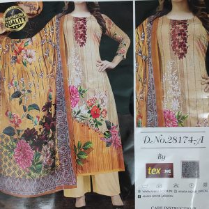 anaya hoor rigging digital printed cotton 3 piece