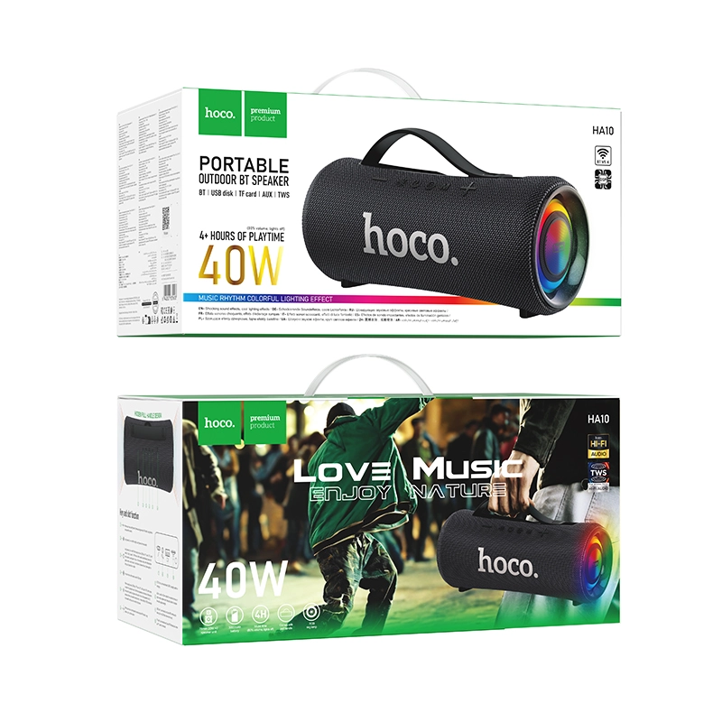 Hoco HA10 Oleada Outdoor Wireless Bluetooth Speaker - Image 5