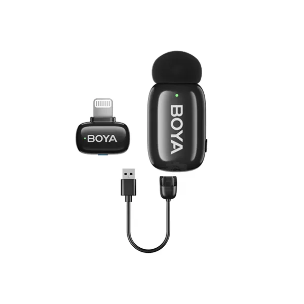 BOYA mini-16 The World's Tiniest Wireless Microphone (1RX, 1TX) for IOS Device's - Image 4
