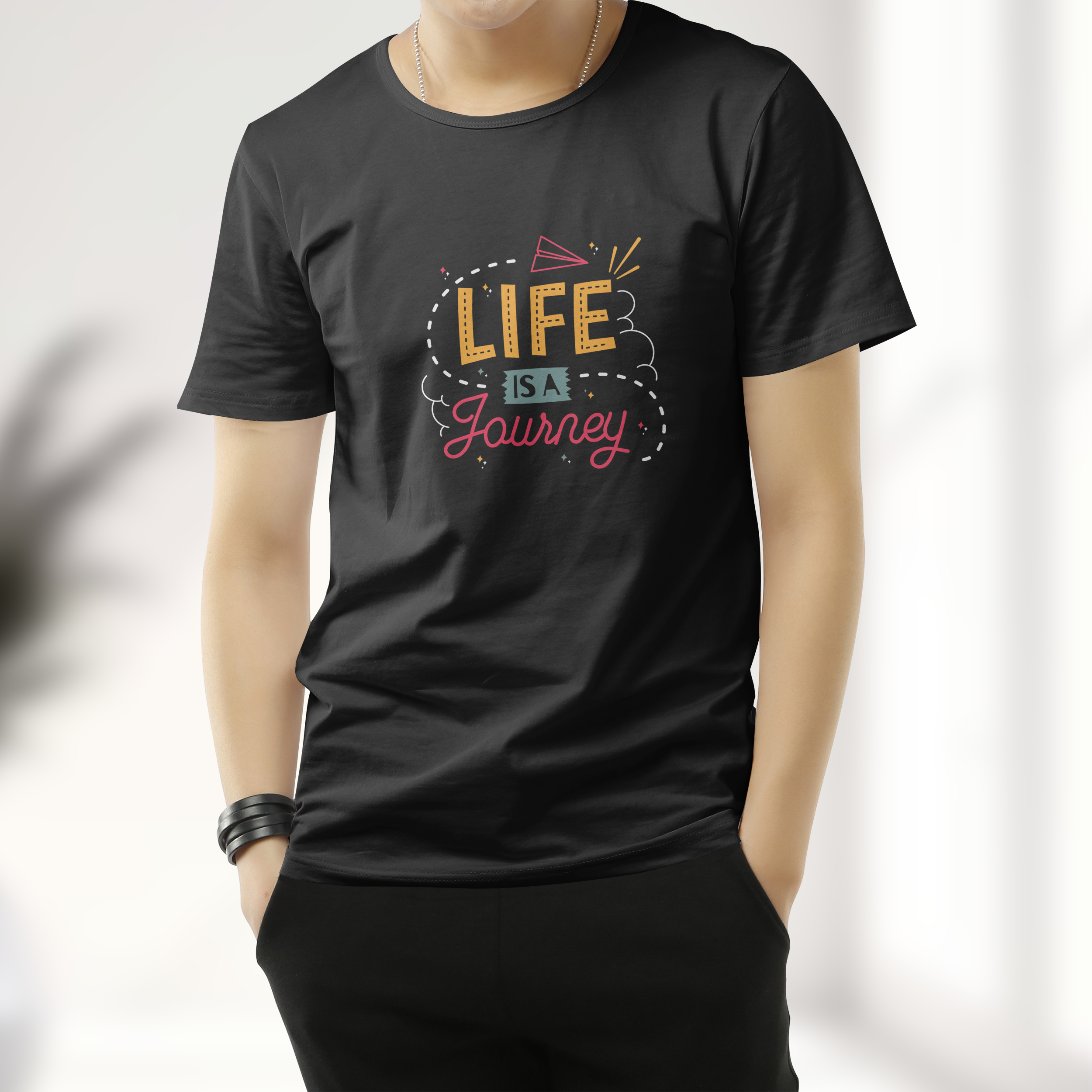 Unique Design Cotton T-Shirt