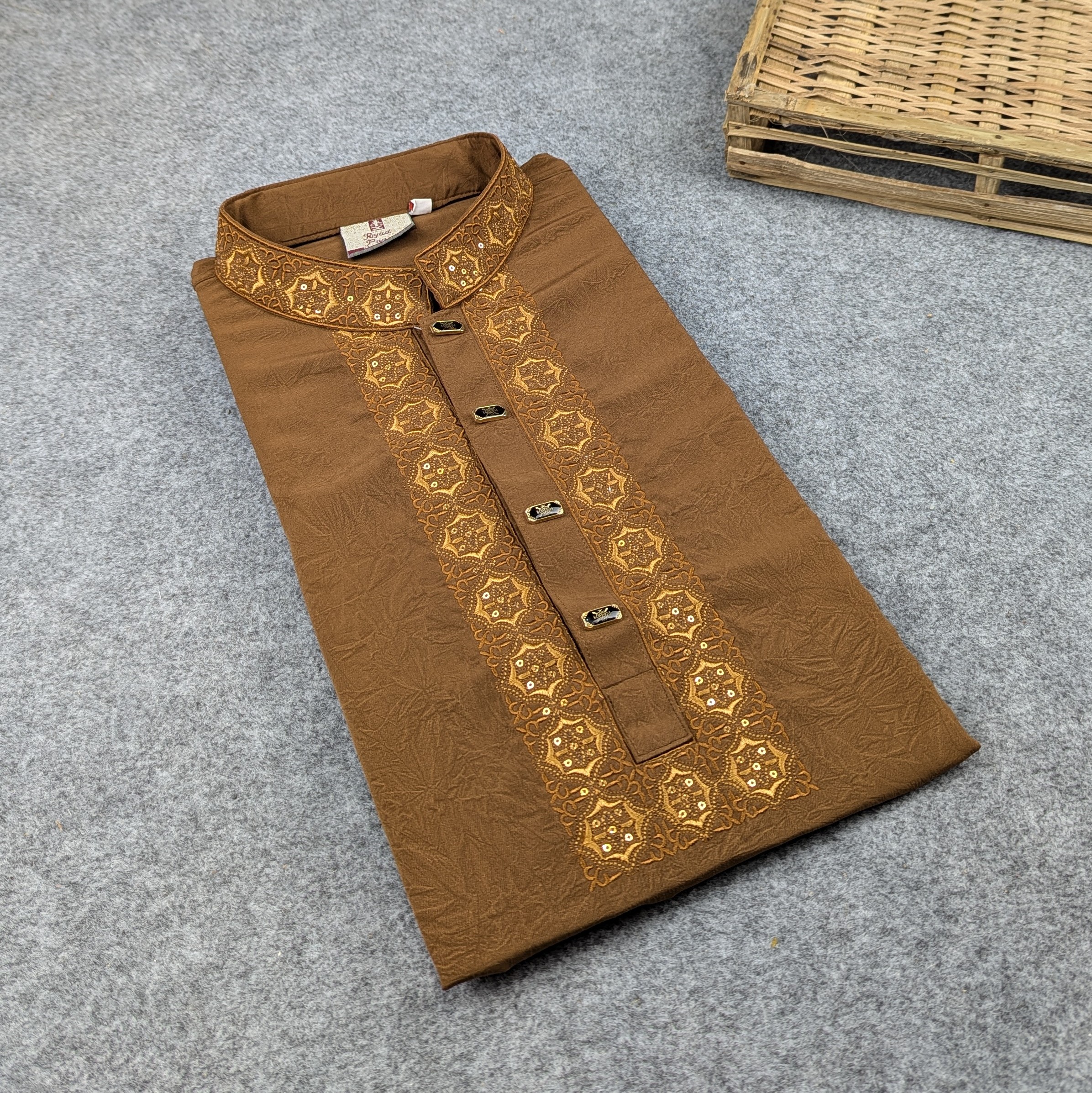 China Vangchur Fabric Premium Quality Panjabi - Image 3