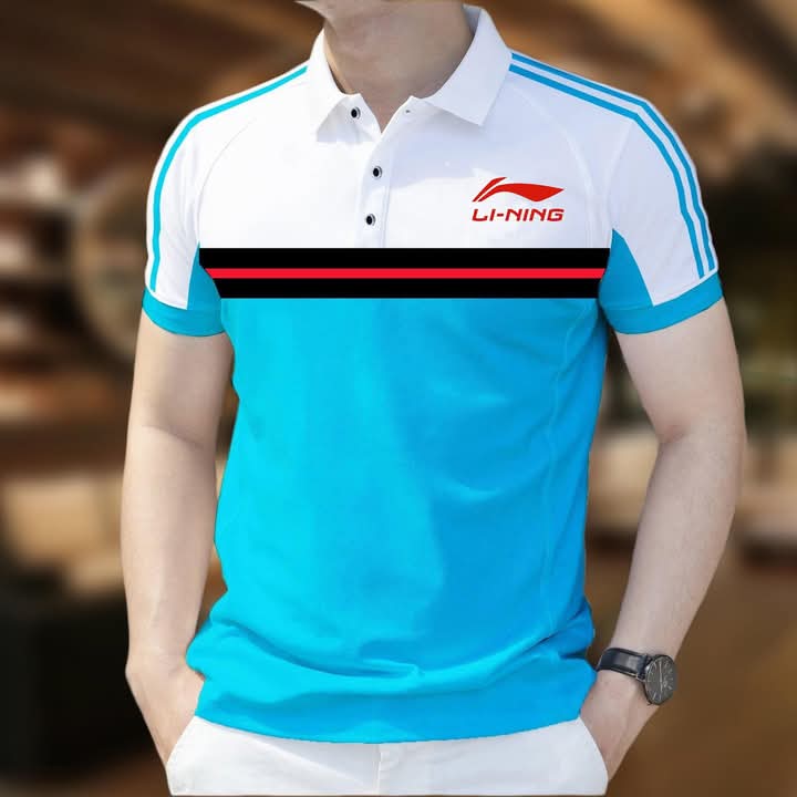 Cotton Polo Shirt For Men's - Image 3