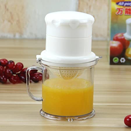 Manual Hand Press Juicer Squeezer Multifunctional Food Grade PP Small Portable Kitchen Appliance Fruit Extractor - Image 5