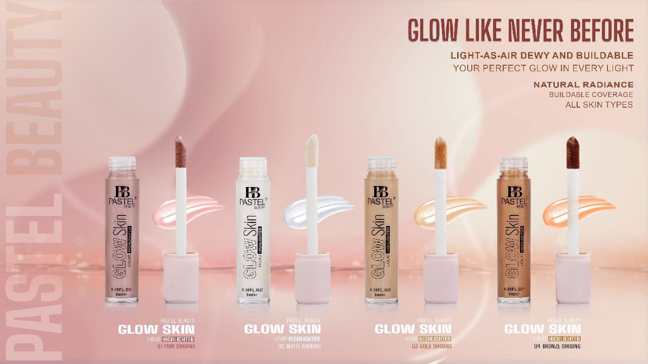 Pastel Beauty Glow Skin Liquid Highlighter ( GOLD SHINING ) - Image 3