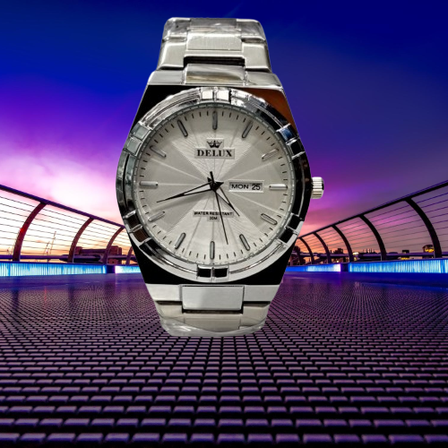 Delux Stainless steel Digital Original Watch For Men – - Image 3