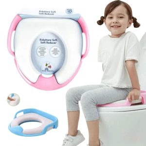 Baby Soft Washable Toilet Trainer Seat Multi color