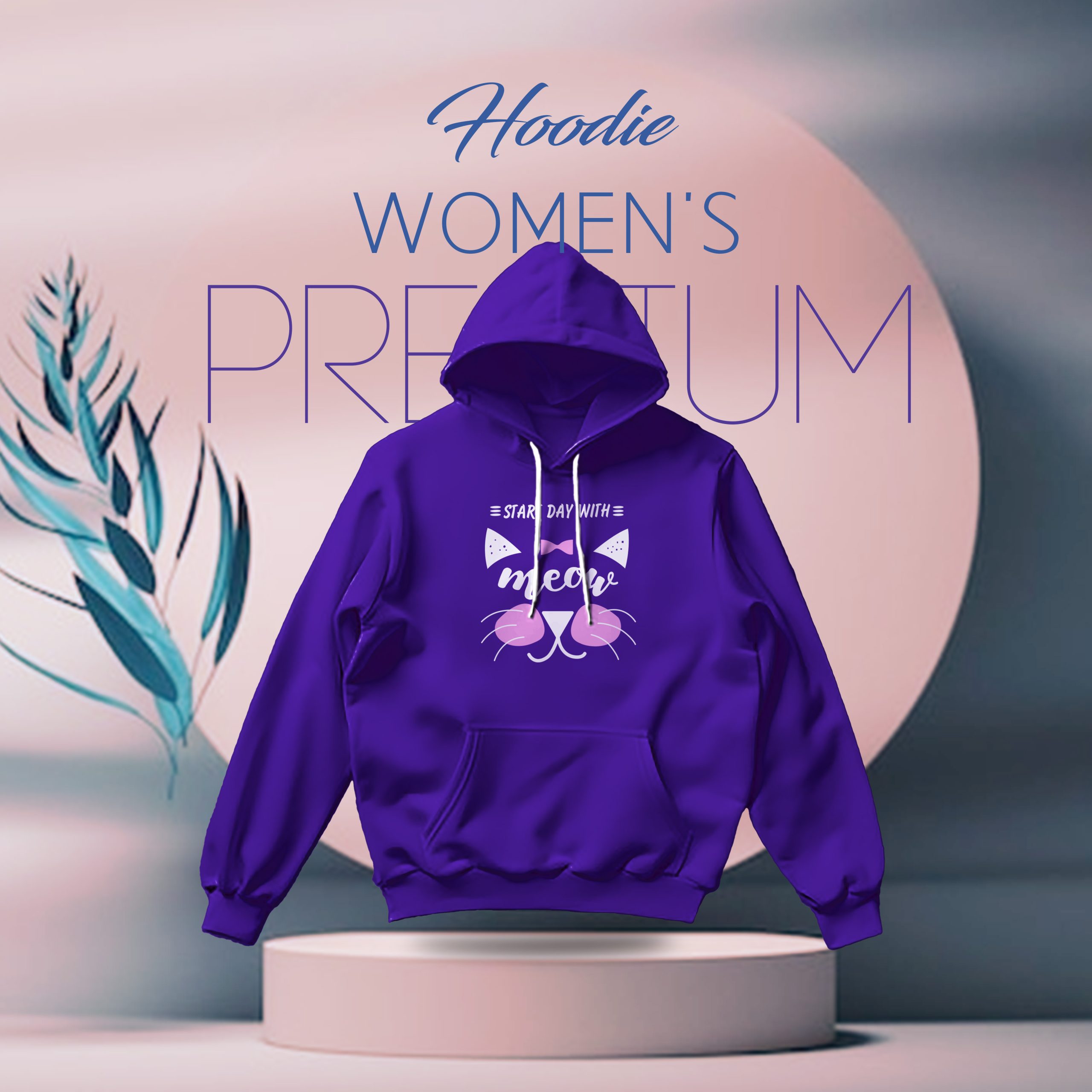 Premium Comfortable Stylish Ladies winter hoodie