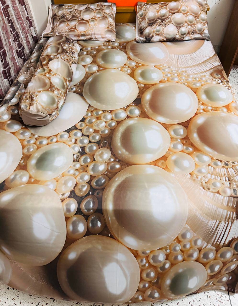 China Premium 3D Design Bed Sheet - Image 3