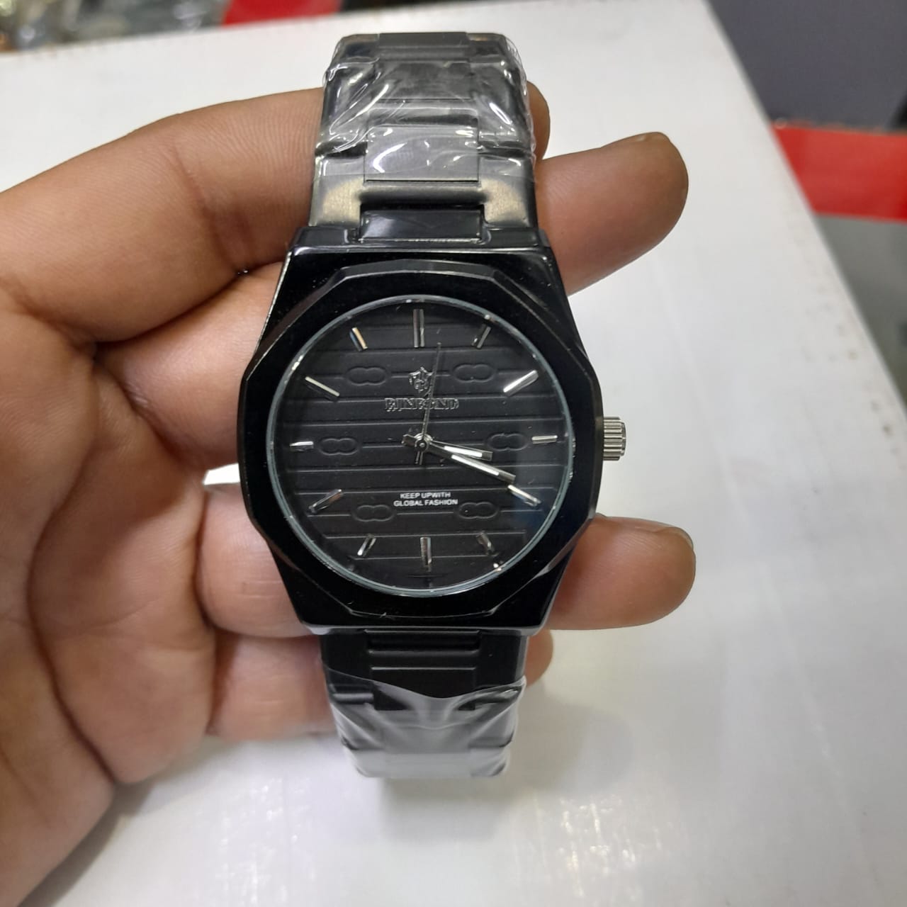 BINBOND 818 Stainless Steel Quartz Fashionable Premium Watch - Image 3