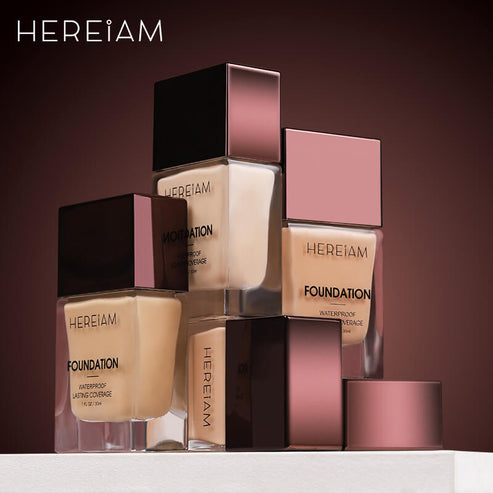 HEREIAM Waterproof Lasting Coverage Foundation (Latte) - Image 5