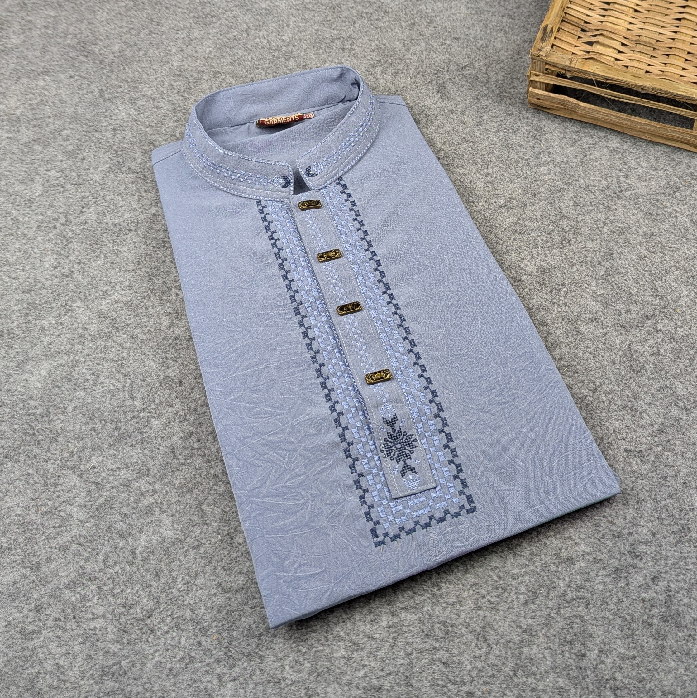 China Vangchur Fabric Premium Quality Panjabi - Image 3