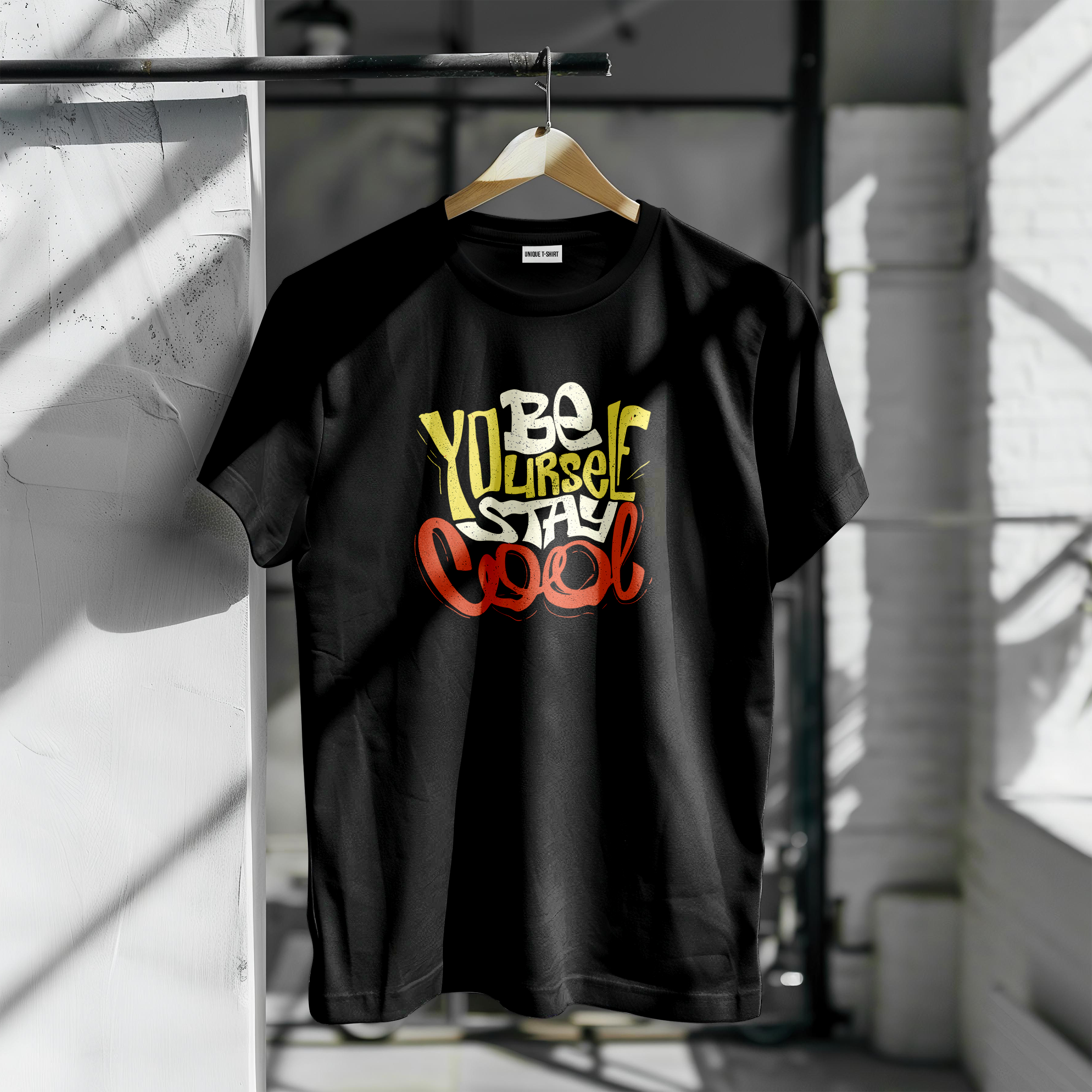 Unique Design Cotton T-Shirt - Image 3