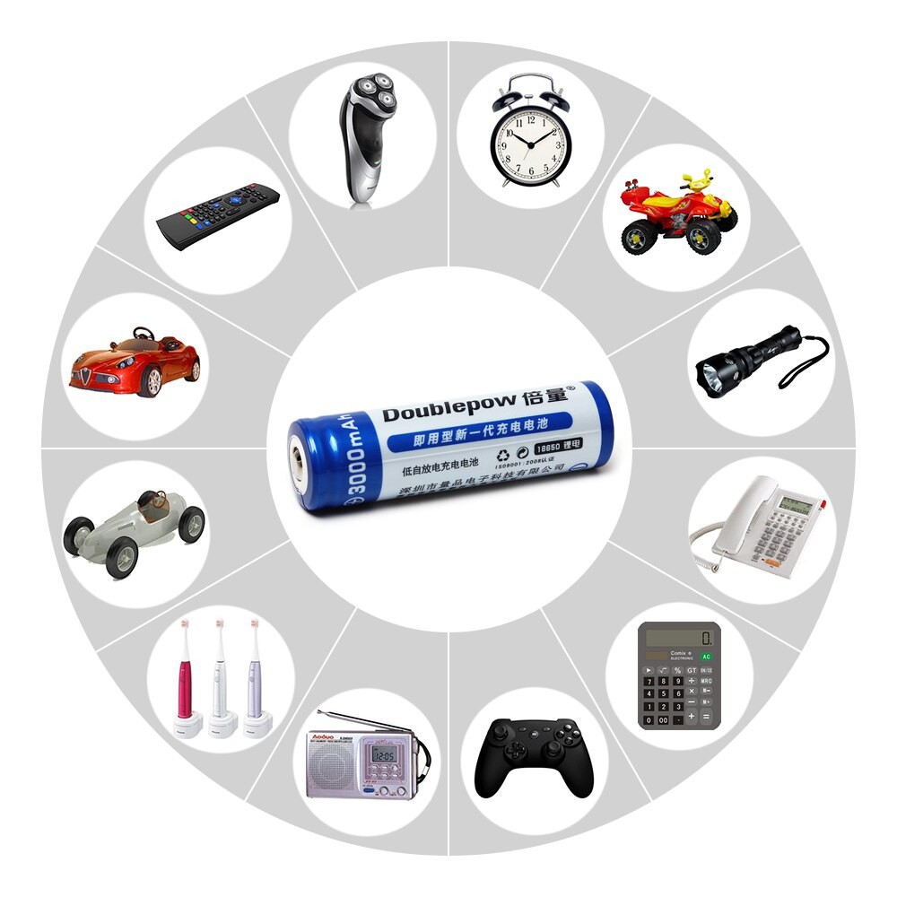 Doublepow AA 600mAh NiMH Rechargeable Battery (4pcs) - Image 5