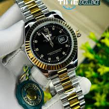 Rolex Quartz Movement Stainless Steel Analog Watch for Men - Image 7