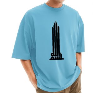 Men's Stylish Drop Shoulder (Sky)