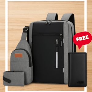 Premium Travel Bag Set 3.1 + FREE Wallet
