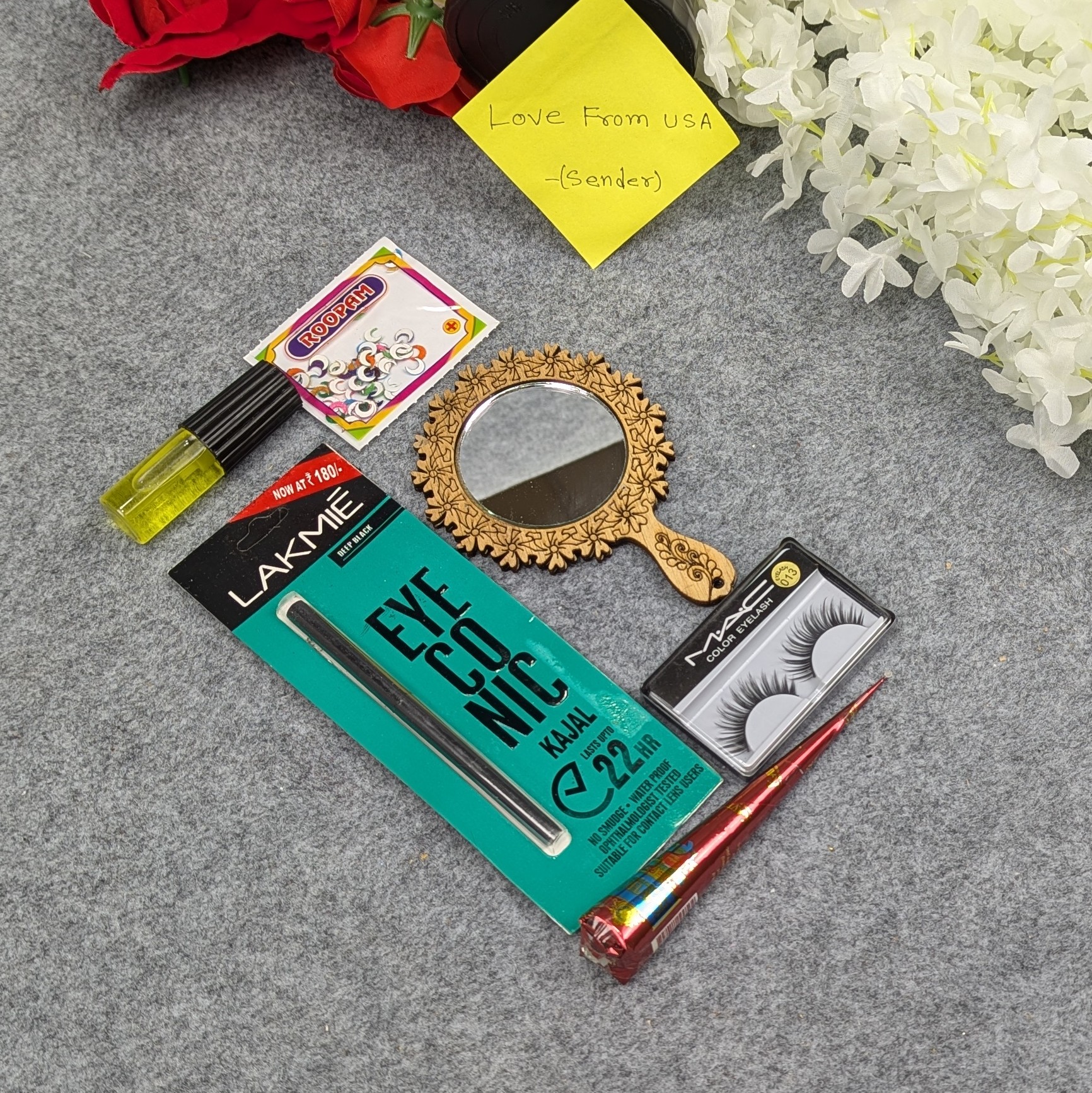 Premium Half Silk Jamdani Saree Combo Set - Maroon - Image 3