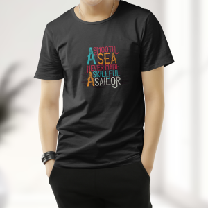 Unique Design Cotton T-Shirt