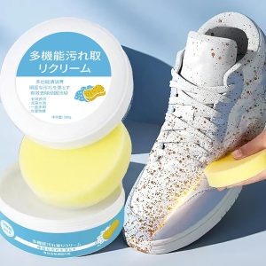 Shoe Cleaner, White Shoe Cleaner, Sneaker Cleaner, 7.1 oz (200 g), Multi-functional Stain Remover, Shoe Cream, White Shoe Cleaner, Stain Remover, No Water, No Irritation, Yellowing, Stain Remover,