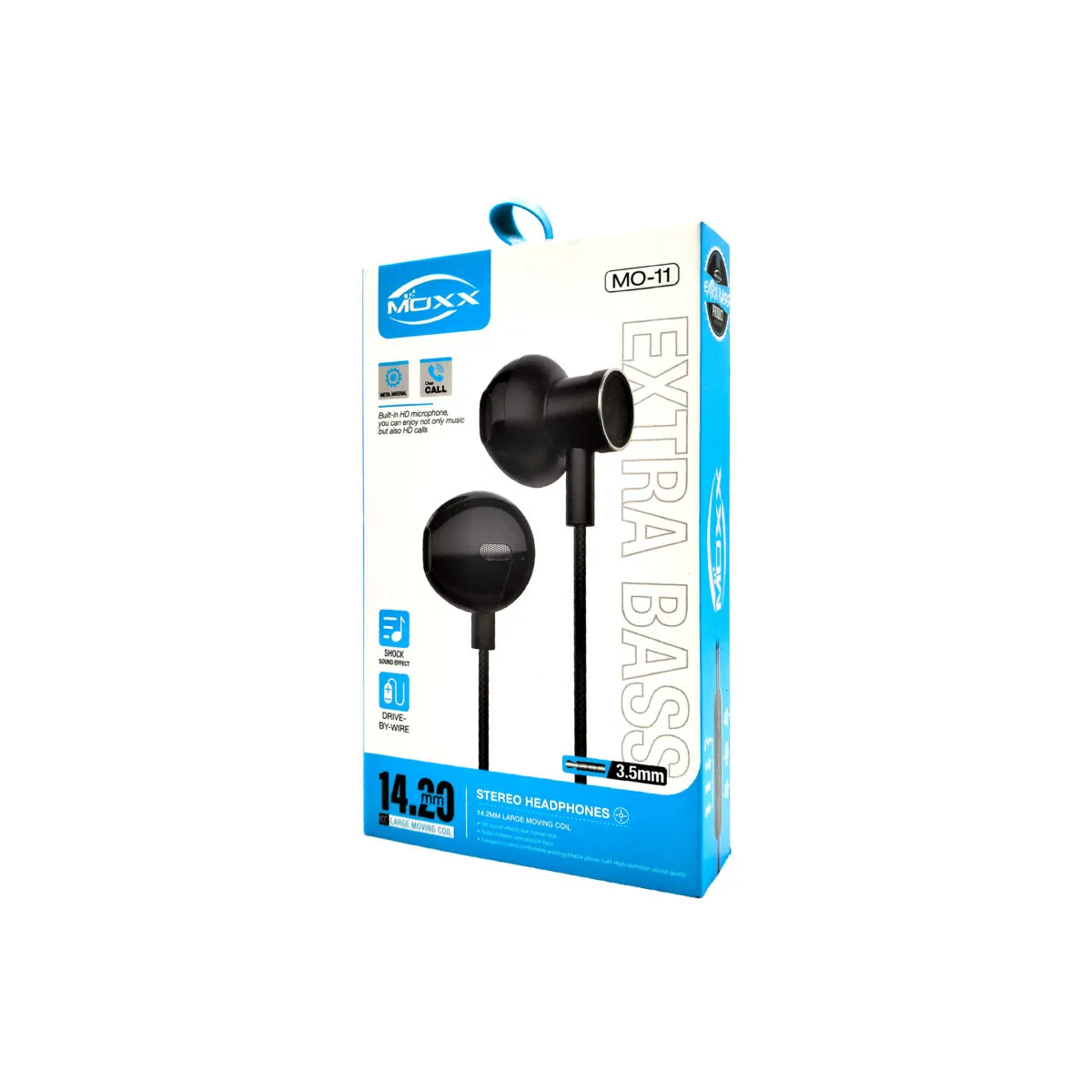 MOXX Stereo Earphone (MO-11)| Super Bass Music | 14.20mm Long Length Wire | 3.5mm Input Type - Image 5