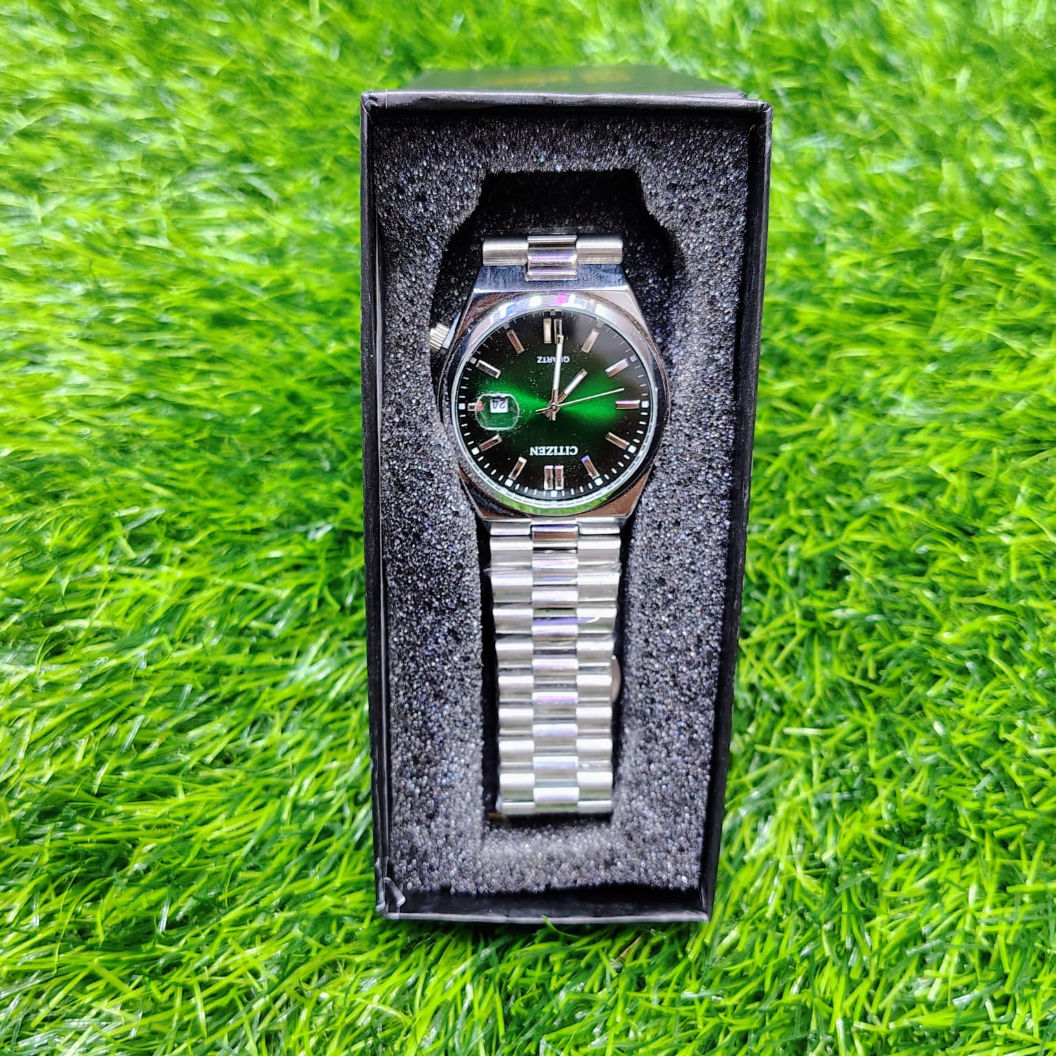 Citizen Tsuyosa Men's Green Dial Watch - Image 6