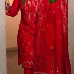 Premium cotton computer printed  Boyel fabrics  3 Piece