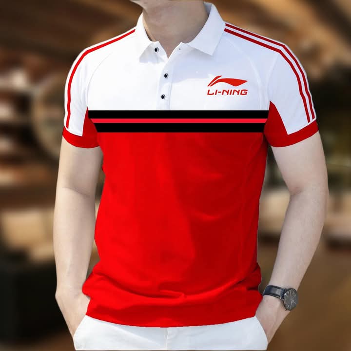 Cotton Polo Shirt For Men's - Image 3