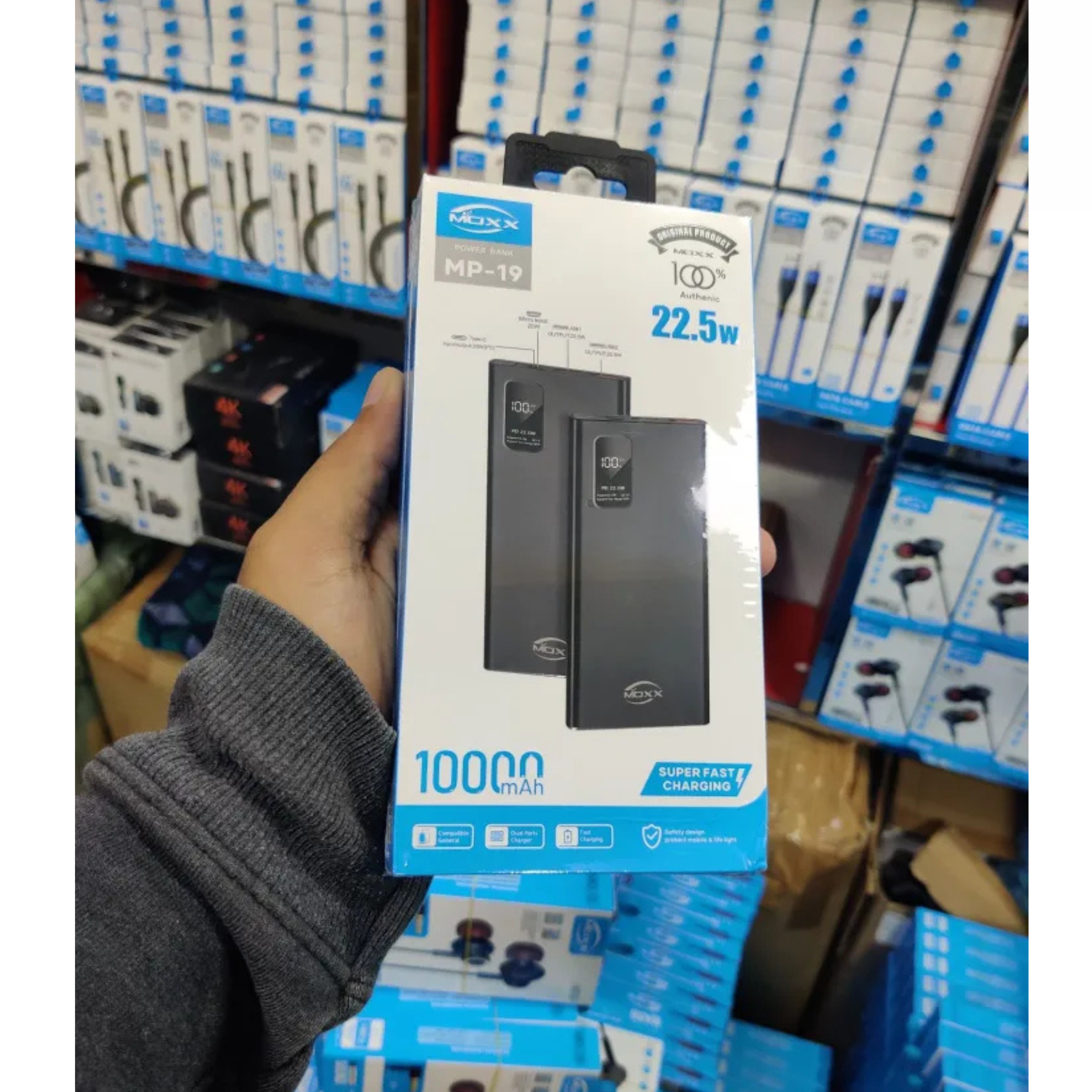 Moxx MP-19 10000mAh Powerbank with Dual USB Ports - Image 5