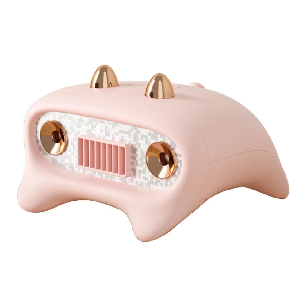 Portable Mini Fan Adjustable Office Desktop Fan Dual USB Spray