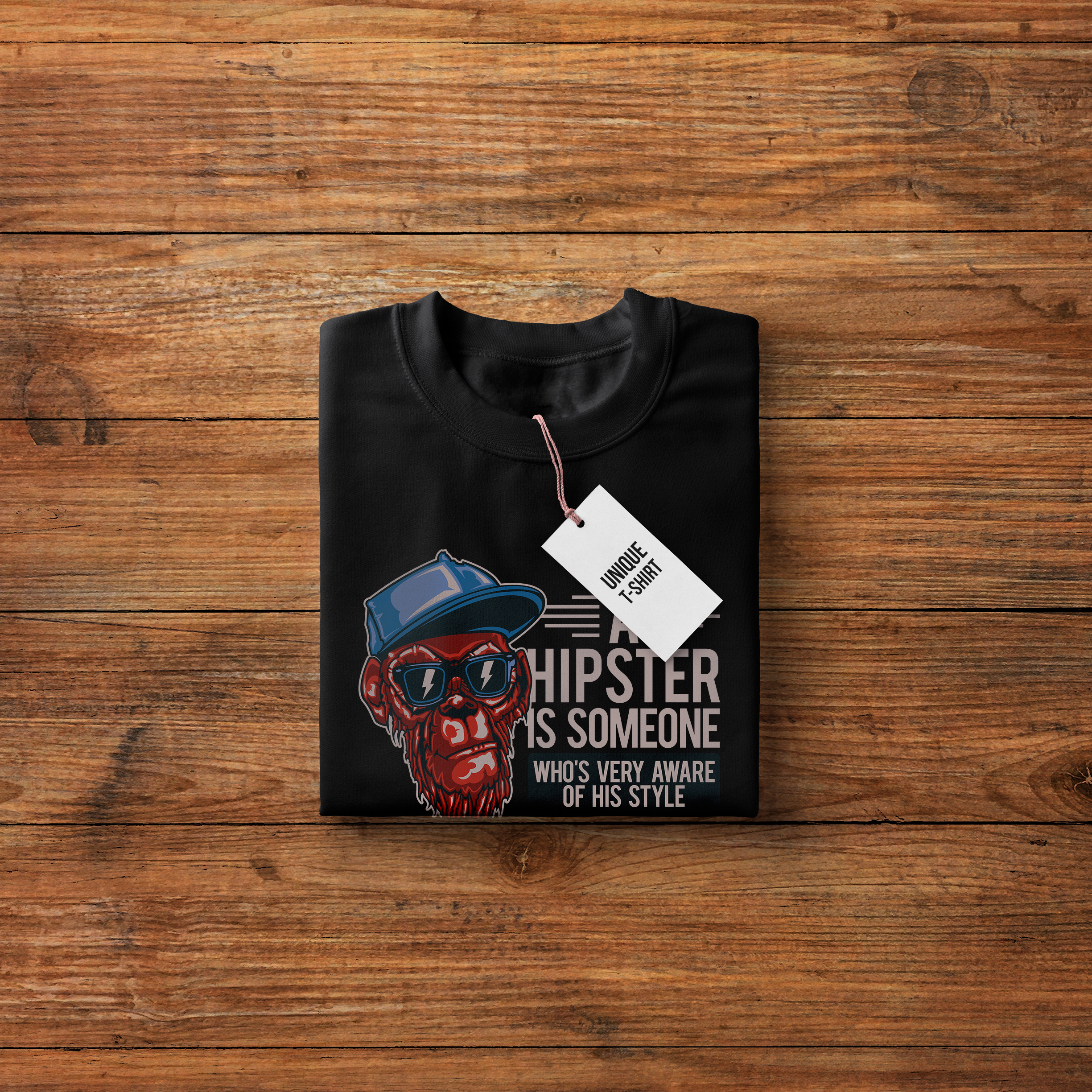 Unique Design Cotton T-Shirt - Image 4