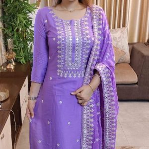 Premium cotton computer printed  Boyel fabrics  3 Piece